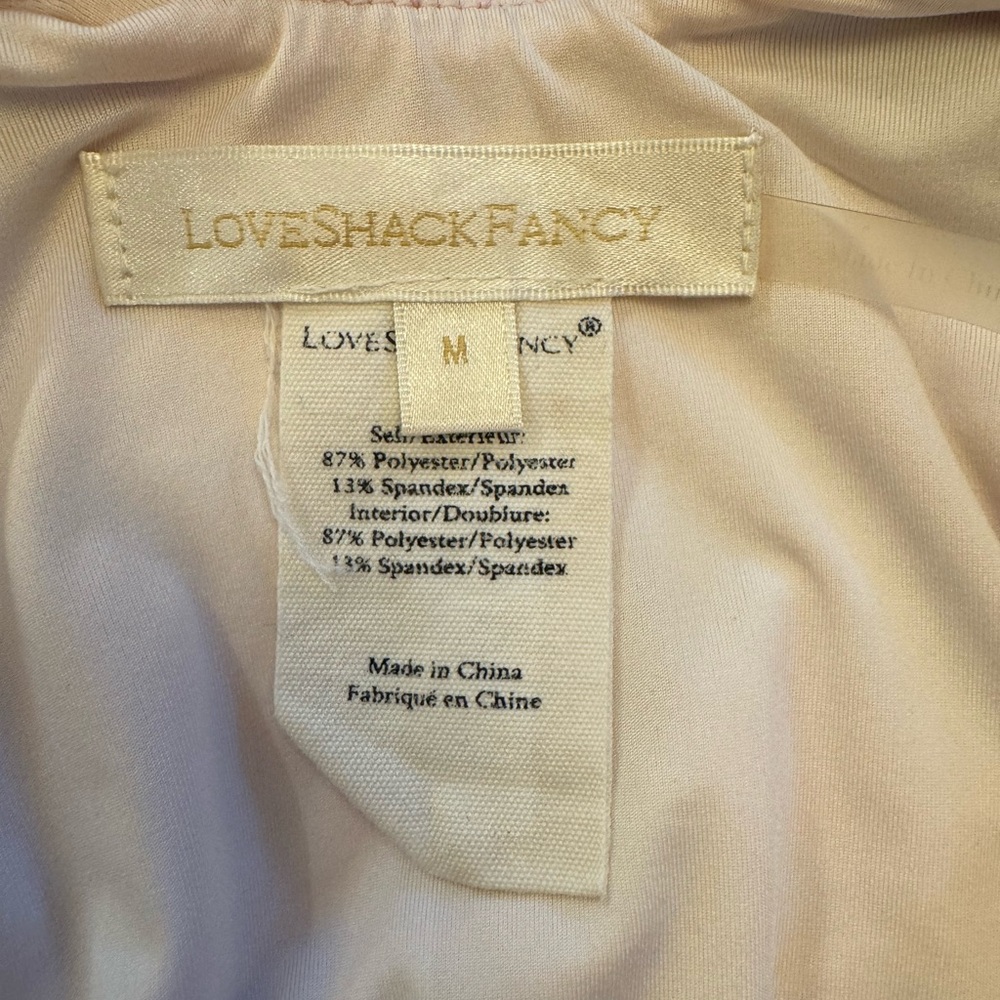 Loveshackfancy Mikkel One Piece, Coral Reef Pink - Coral Reef Pink / Medium View 6